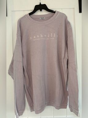 Nashville Ribbed Crewneck